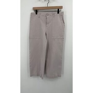 LOGO Boyfriend Cropped Pants Light Mauve Size 12 Utility‎ Casual